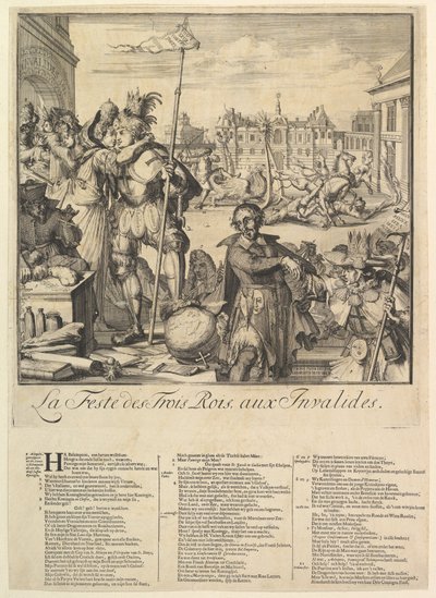 Le Feste des Trois Rois - Romeyn de Hooghe