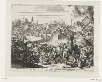 Tranchées des Turcs devant Vienne - Romeyn de Hooghe