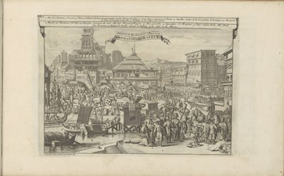 Marché et commerce à Bantam - Romeyn de Hooghe