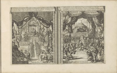Tribunal en Chine et en Abyssinie - Romeyn de Hooghe