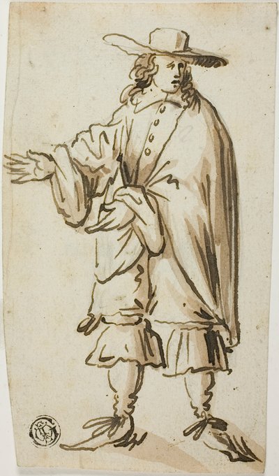 Homme debout - Romeyn de Hooghe