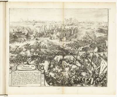 Combat pour la digue de Kauwenstein, 1585 - Romeyn de Hooghe