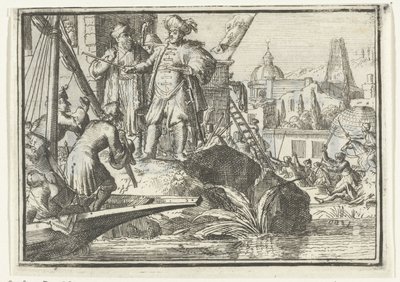 Page de titre pour le pamphlet : De Geschooren Hoop, 1702 - Romeyn de Hooghe