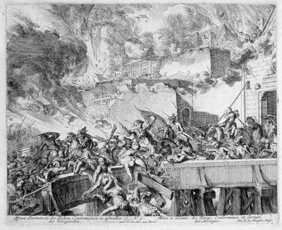 Cycle de gravures de Vienne, Explosion d