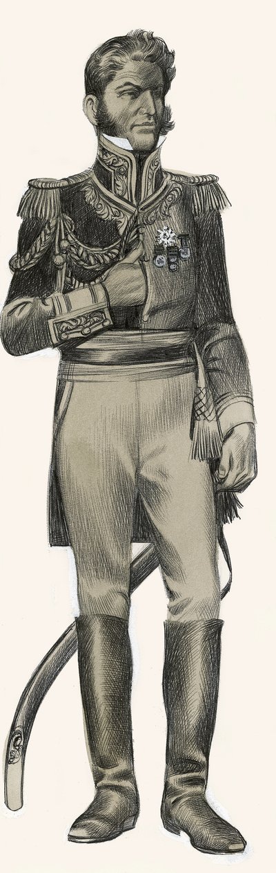 Antonio Lopez de Santa Anna - Ron Embleton