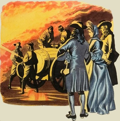 Grand incendie de Londres - Ron Embleton