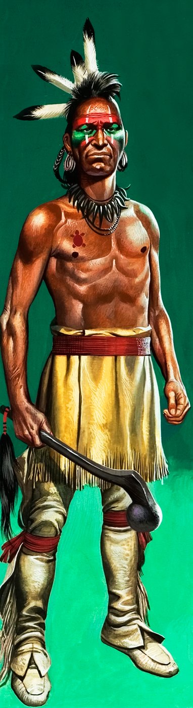 Guerrier iroquois - Ron Embleton