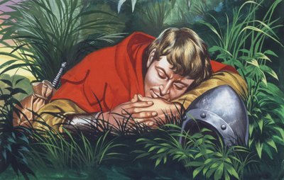 Chevalier au repos - Ron Embleton
