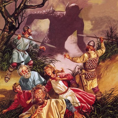 La légende de Beowulf : Grendel -- La terreur des marais - Ron Embleton