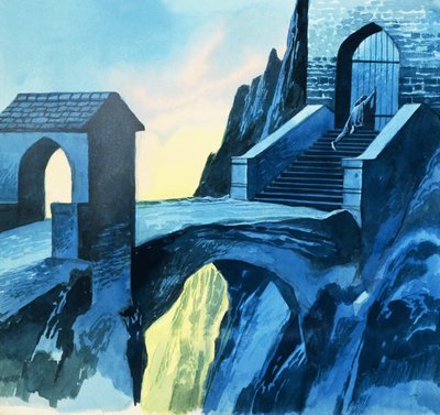Tristan et Iseult : Tristan part pour l