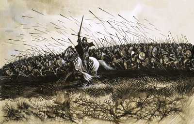 Bataille non identifiée (Agincourt ) - Ron Embleton