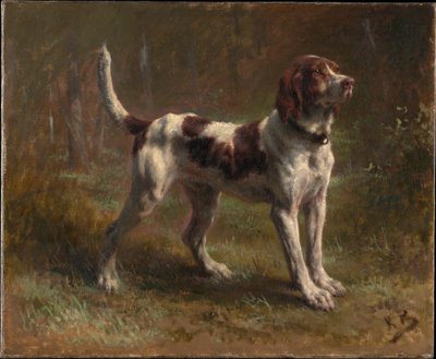 Un chien Limier Briquet - Rosa Bonheur