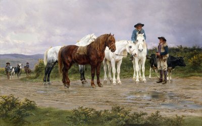 Marché des fermiers des Pyrénées, 1884 - Rosa Bonheur