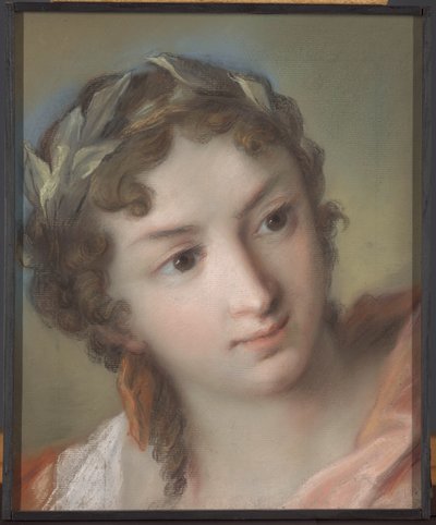 Une muse - Rosalba Carriera (attributed to)