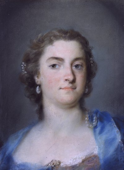 Portrait de Faustina Bordoni Hasse - Rosalba Carriera