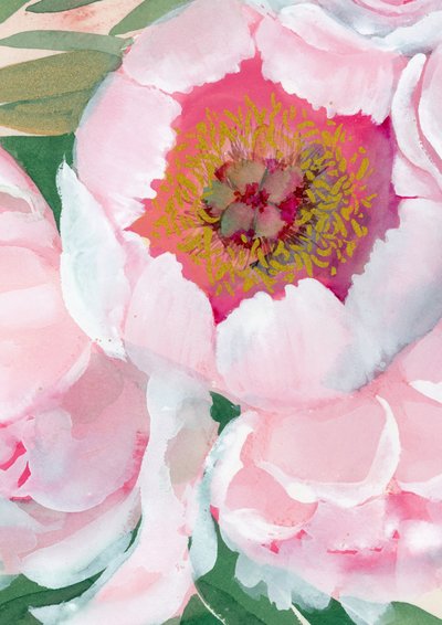 Fleur de pivoine rose - Rosana Laiz Blursbyai