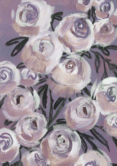 Roses lavande pâle - Rosana Laiz Blursbyai