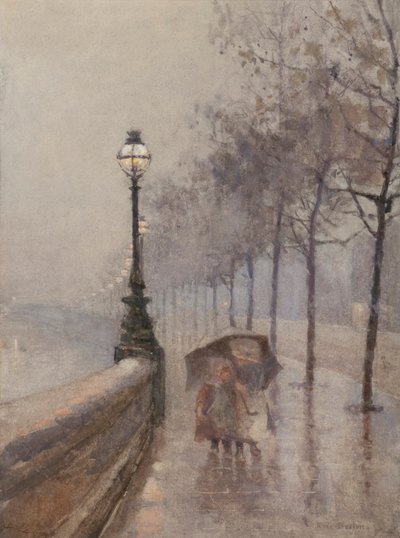 Enfants sur la berge - Rose Maynard Barton