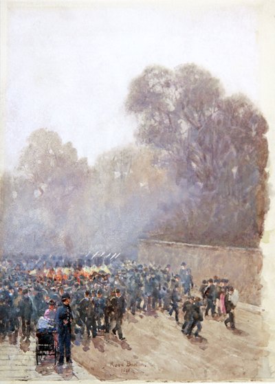 Le Défilé des Soldats 1891 - Rose Maynard Barton