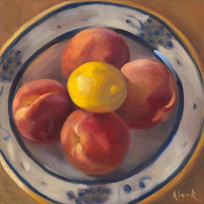 Pêches et Citron, 2016 - Rosemarie Adcock