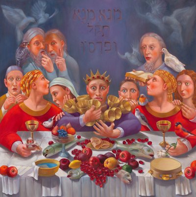 Le Dernier Souper de Balthazar, 2022 - Rosemarie Adcock