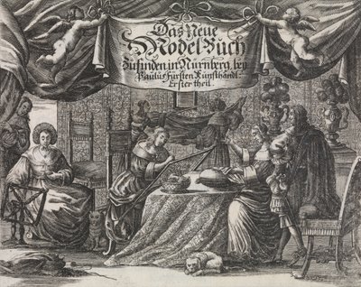 Das Neüe Modelbuch. . .Erster Theil, vers 1660 - Rosina Helena Fürst