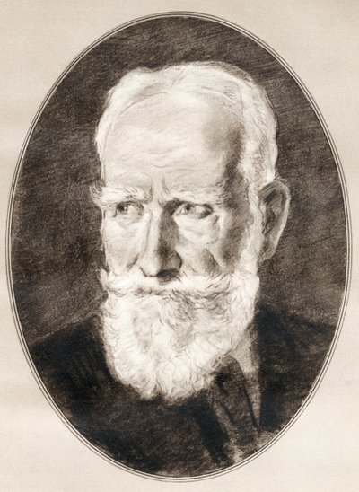 George Bernard Shaw, des Biographies Vivantes des Hommes Célèbres - Ross Gordon