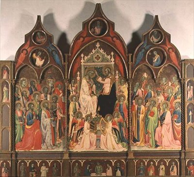 Couronnement de la Vierge - Rossello di Jacopo Franchi
