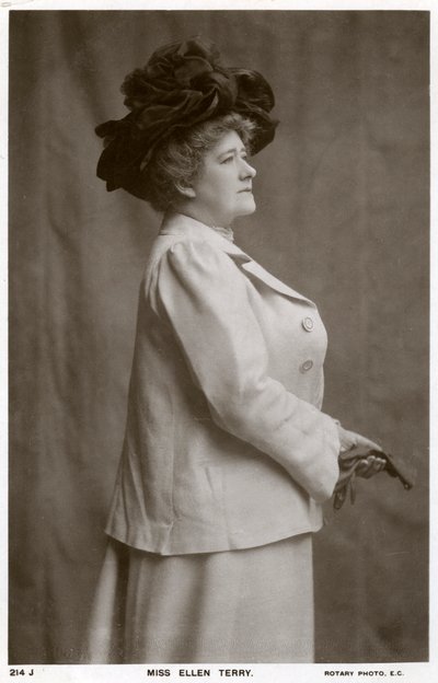 Ellen Terry, actrice britannique, vers 1900 - Rotary Photo