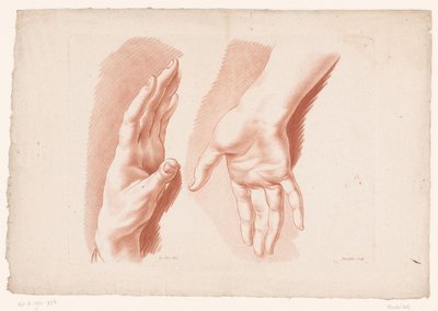 Deux mains - Louis François Roubillac