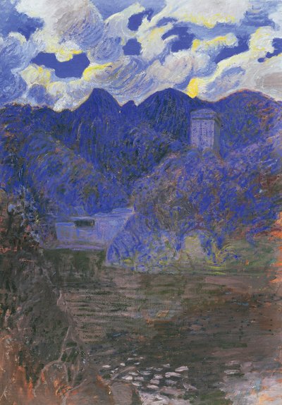 Aube de printemps à San Fruttuoso - Rubaldo Merello