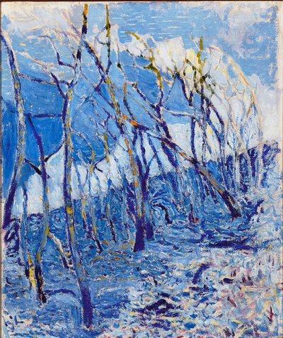 Paysage ou Forêt de châtaigniers, vers 1918-21 - Rubaldo Merello