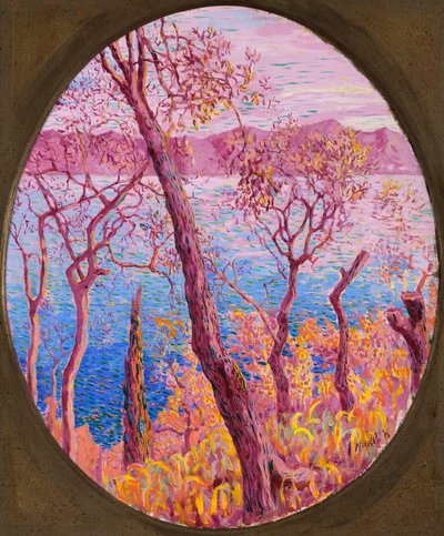 Arbres sur la mer, vers 1910-14 - Rubaldo Merello