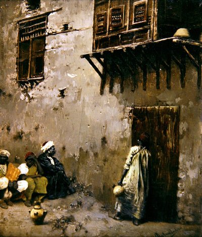 Scène nord-africaine - Rubens Santoro
