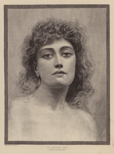 Fille anglaise - Rudolf Blind