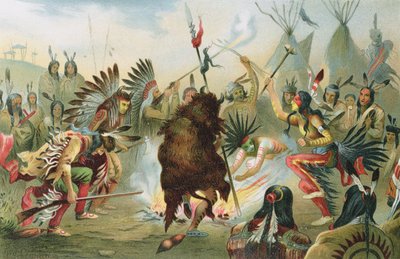 Danse de guerre des Sioux, de L