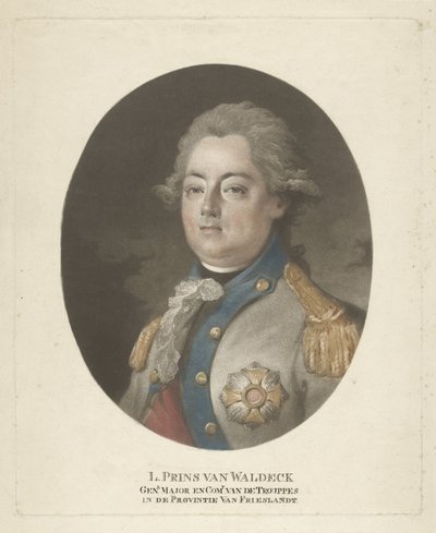 Portrait de Louis prince de Waldeck - Rudolf Henzi