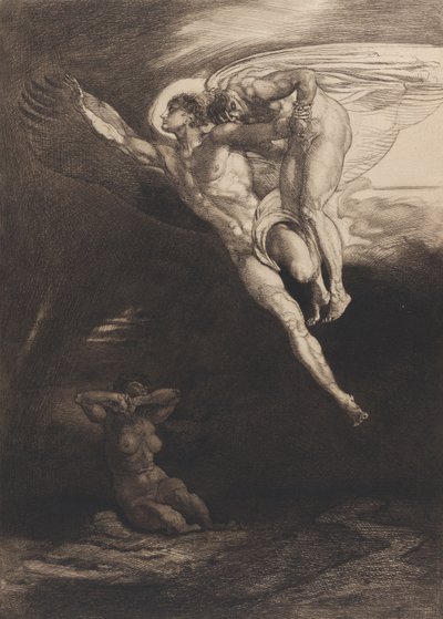 Lucifer porte Caïn dans l