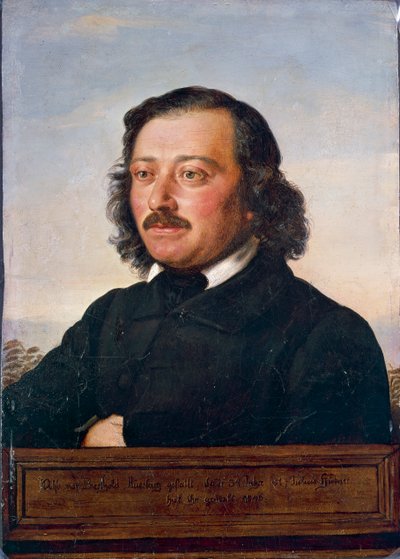 Portrait de Berthold Auerbach - Rudolf Julius Benno Huebner