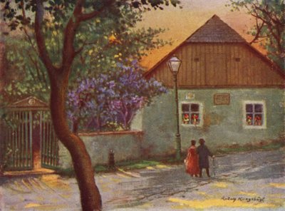 Maison de campagne de Johann Strauss dans la banlieue de Vienne, Salmannsdorf - Rudolf Klingsbogl