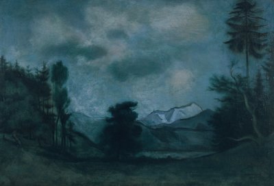 Paysage alpin - Rudolf Kremlicka