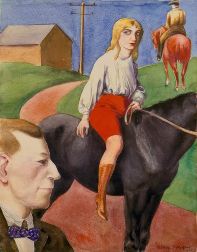 cavalière - Rudolf Schlichter