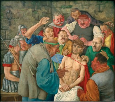 Le Christ moqué - Rudolf Schlichter