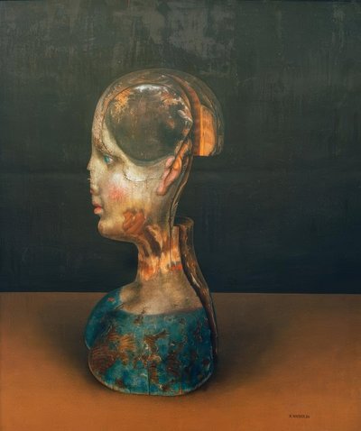 Tête endommagée - Rudolf Wacker