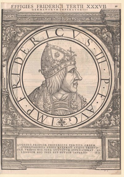 Saint-Empereur romain Frédéric III - Rudolph Wyssenbach