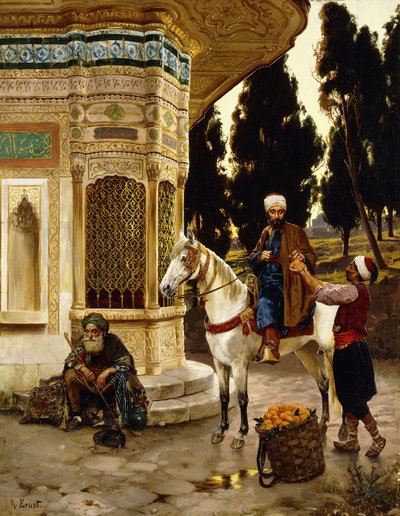 Devant le Palais - Rudolphe Ernst