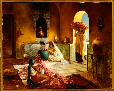 La Cueillette des Roses - Rudolphe Ernst
