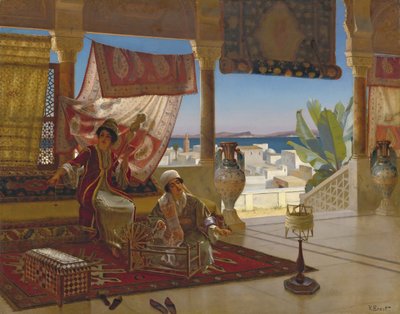 Les fileuses de laine - Rudolphe Ernst