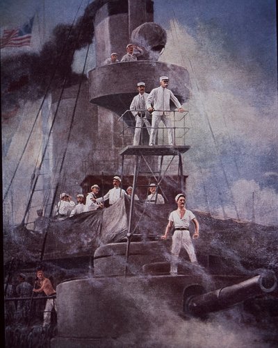 Guerre hispano-américaine de 1898, bataille de la baie de Manille, l