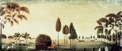 Scène de chasse - Rufus Porter